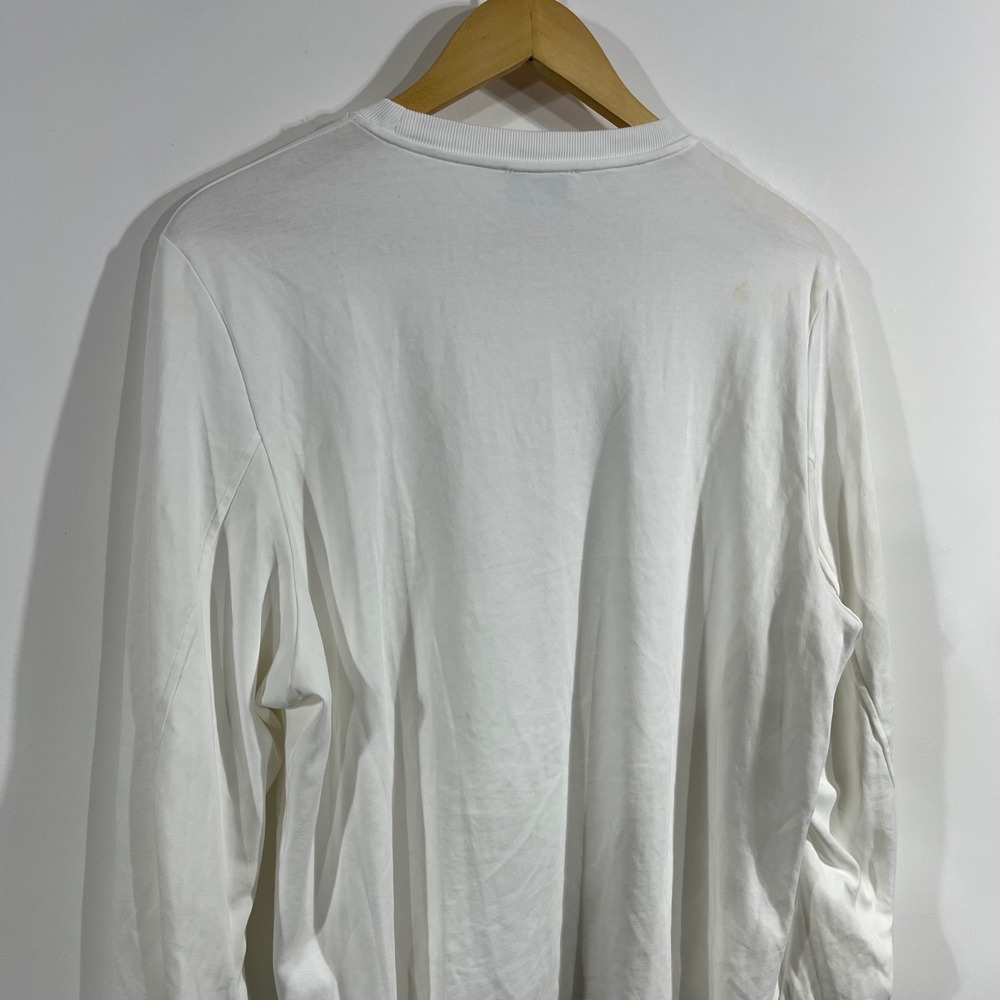 COS Old Money Minimalist Preppy Cotton T-Shirt Crew Neck Casual Mens Medium - Picture 5 of 10